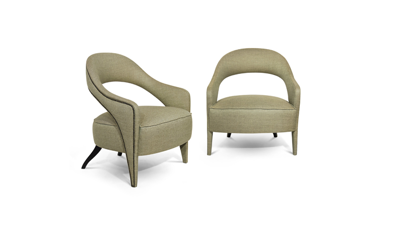 tellus bold armchair休闲椅