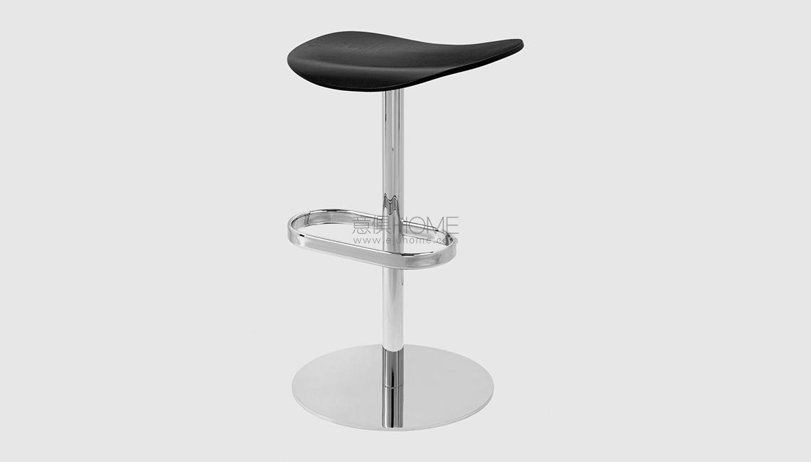 2D Counter Stool - Un-upholstered - 65 cm - Swivel base吧凳