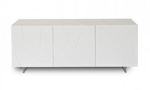 Credenza con superfici incise Segno厅柜
