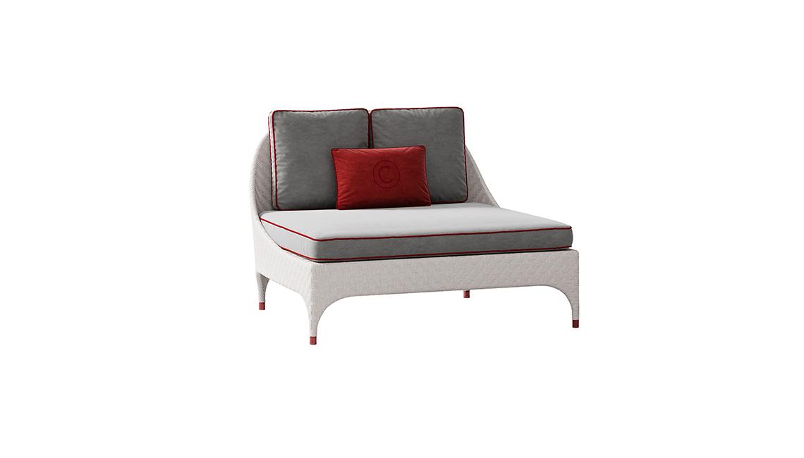 Armchair without armrest扶手椅