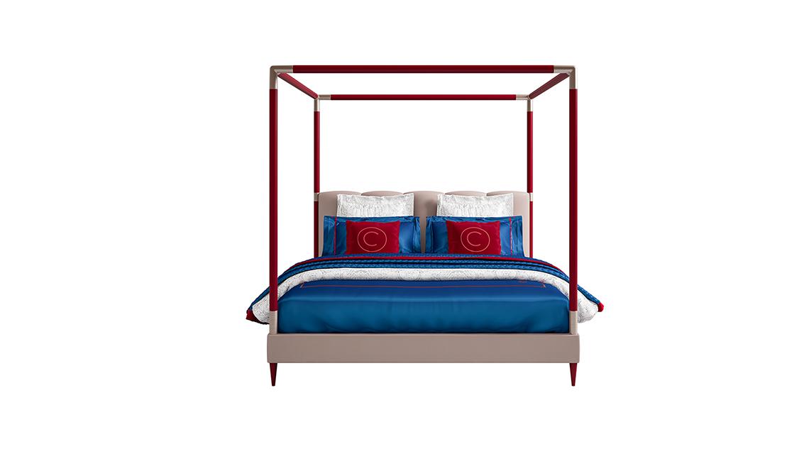 Bed with canopy带蓬床