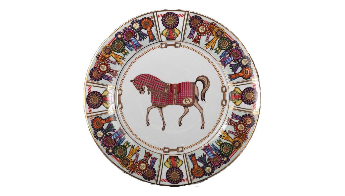 FOUR HORSES 盘子