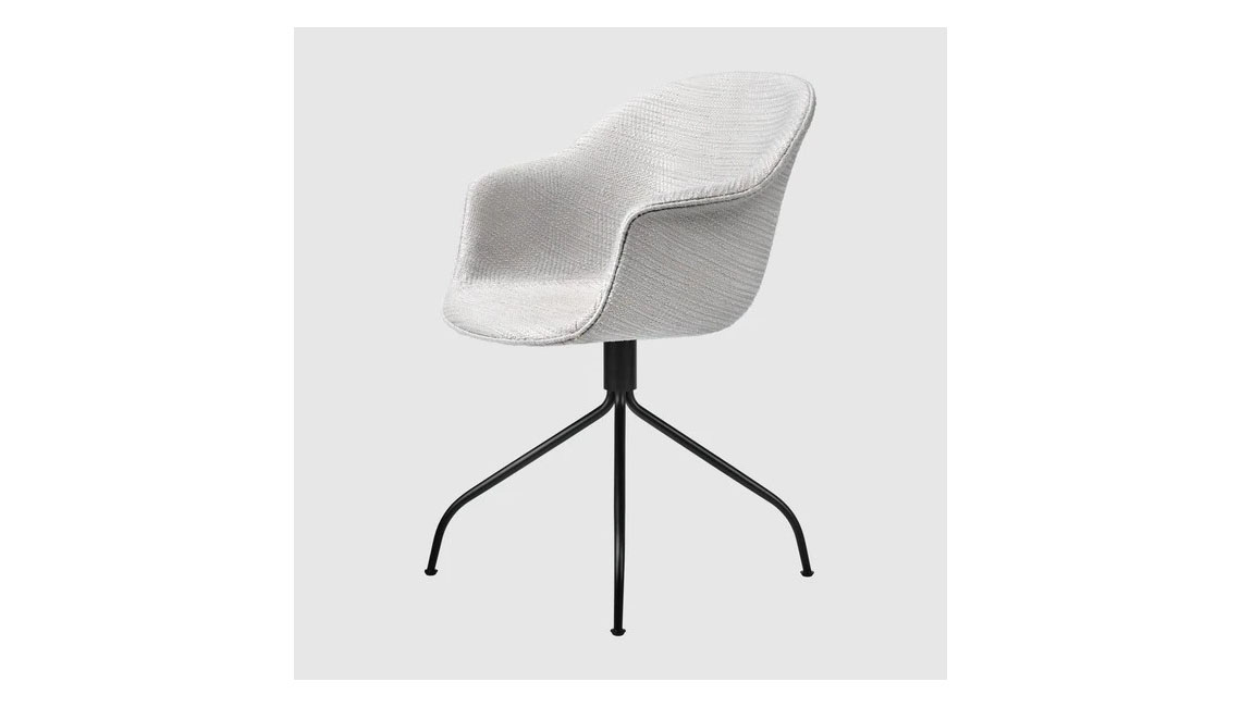 Bat Meeting Chair - Fully Upholstered, Swivel base书椅