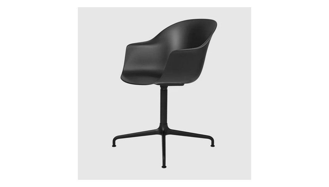 Bat Meeting Chair - Un-Upholstered, Swivel Base书椅
