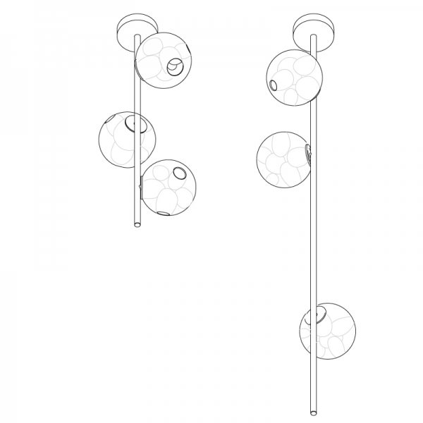 BOCCI38-38V STEM- 38V SUSPENDED 吊灯