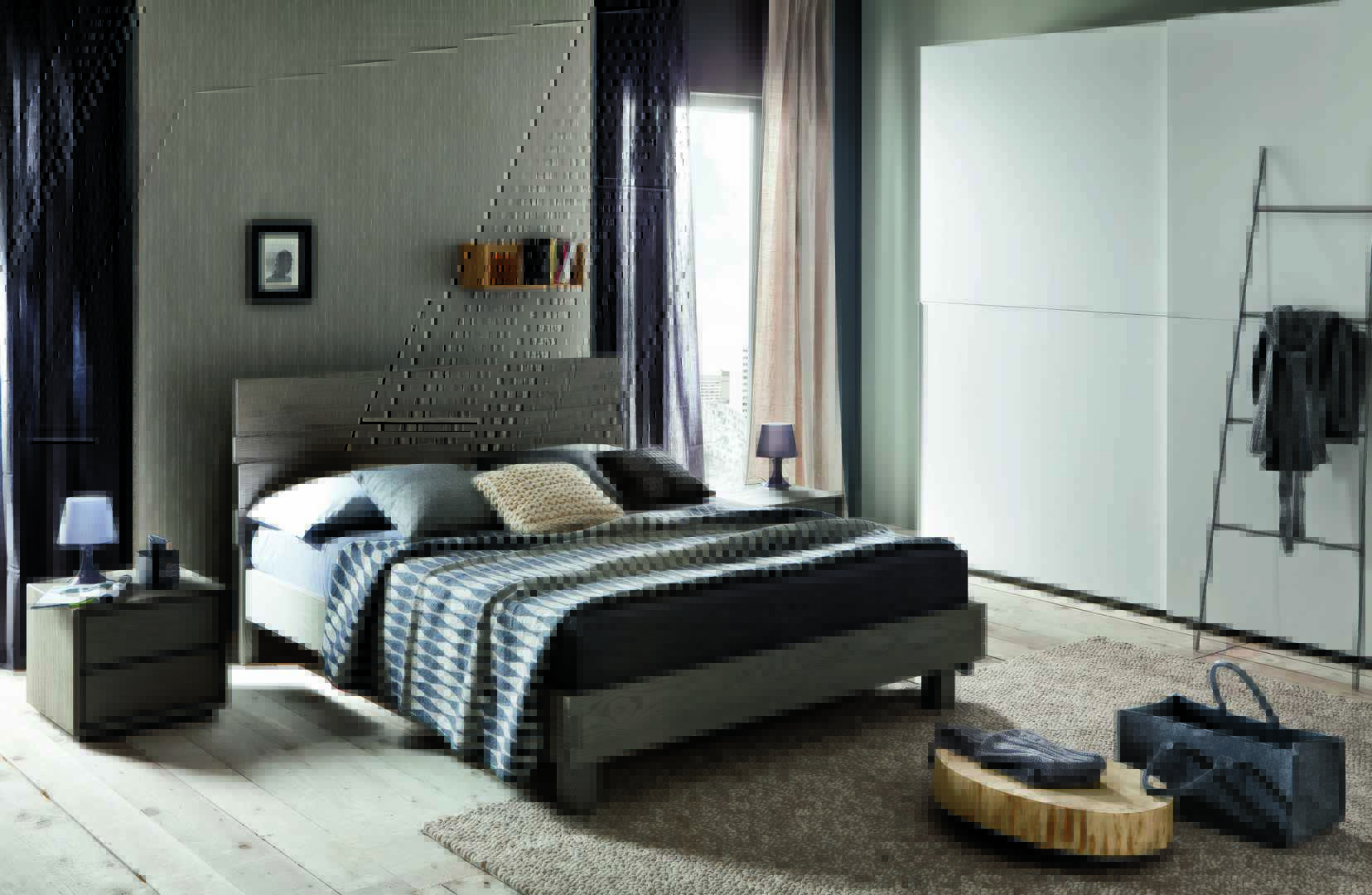 bedroom Kenzo 双人床