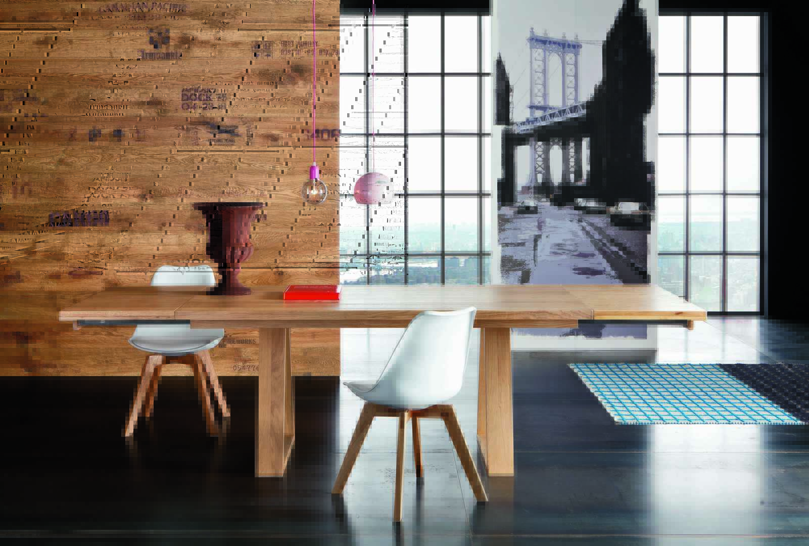 Table Parigi Alaska 长餐桌