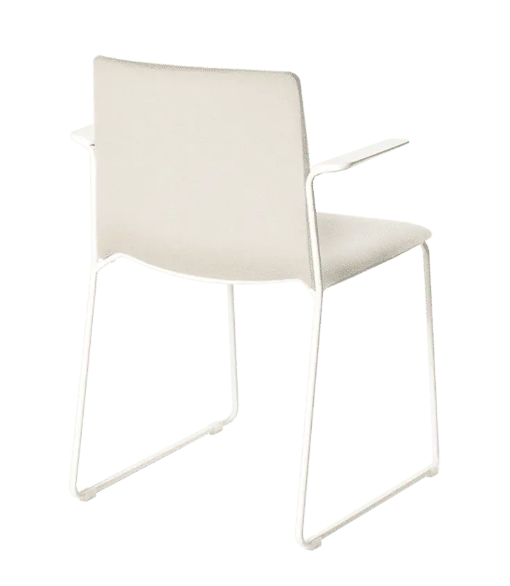 eneaEma sledge chair with closed backrest and arms休闲椅