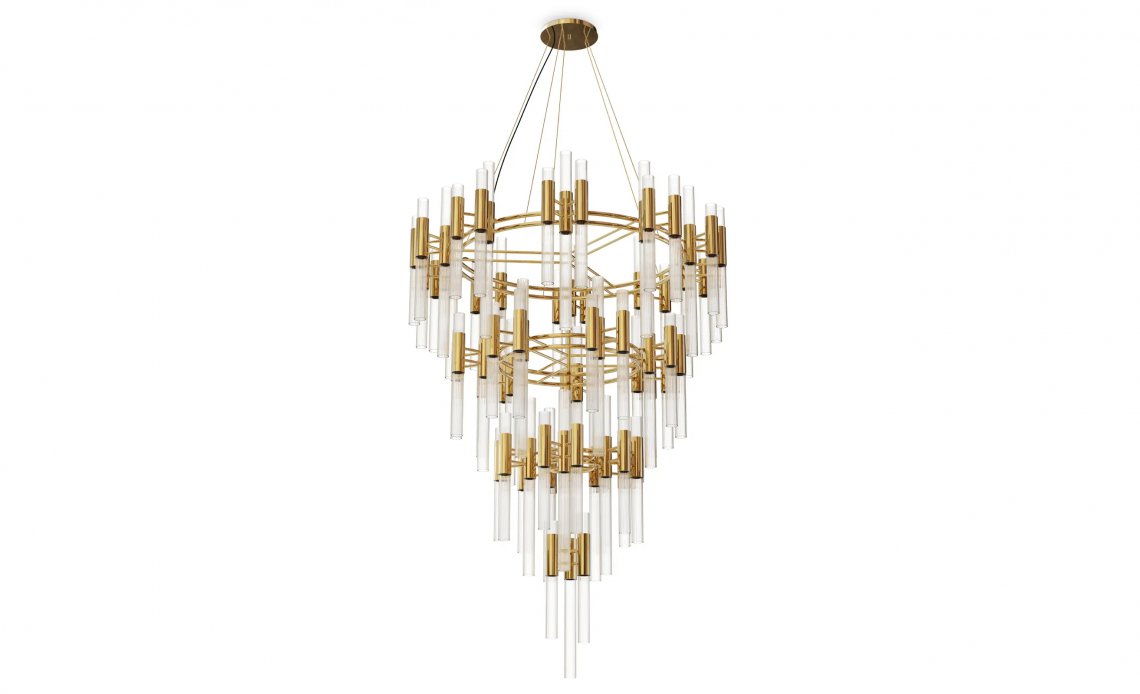 LUXXUWATERFALL CHANDELIER吊灯