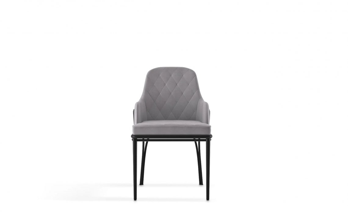 LUXXUCHARLA GREY DINING CHAIR户外餐椅