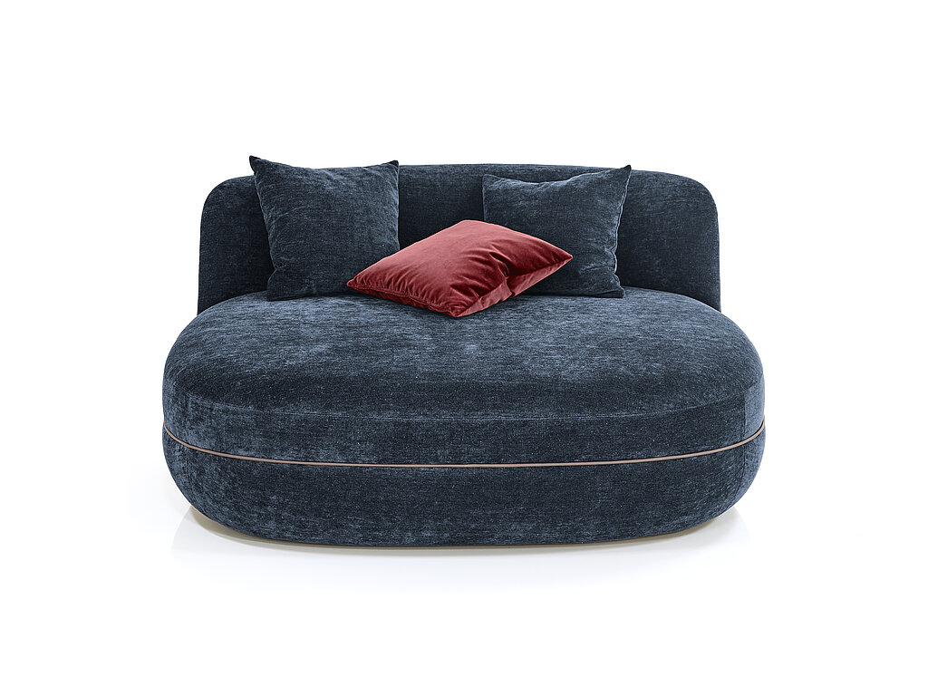 Miles Pouflounge Sofa多人沙发