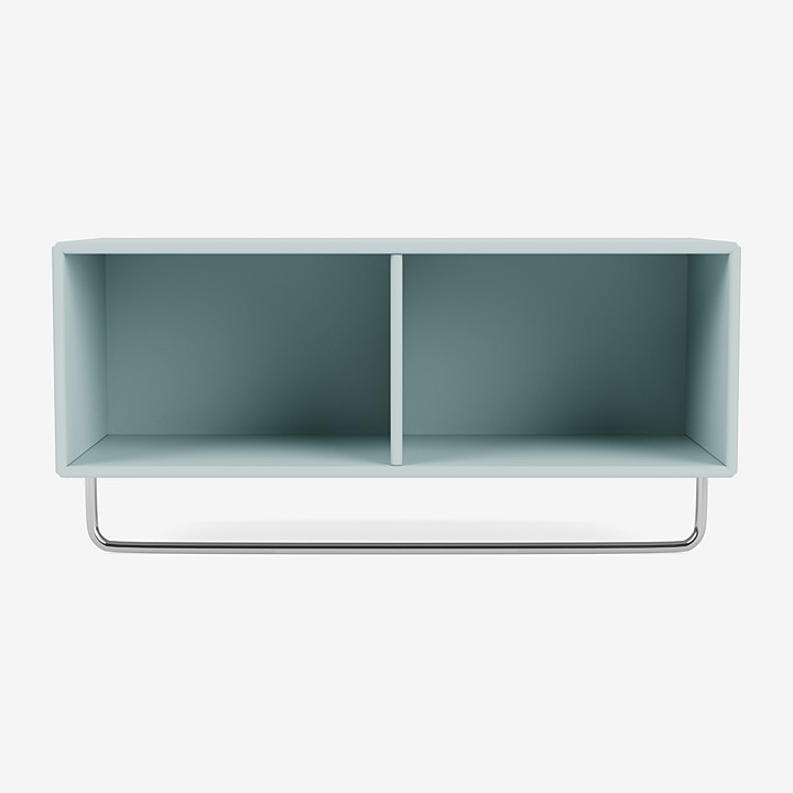 MONTANACOAT shelf with clothes rack带衣架的柜子