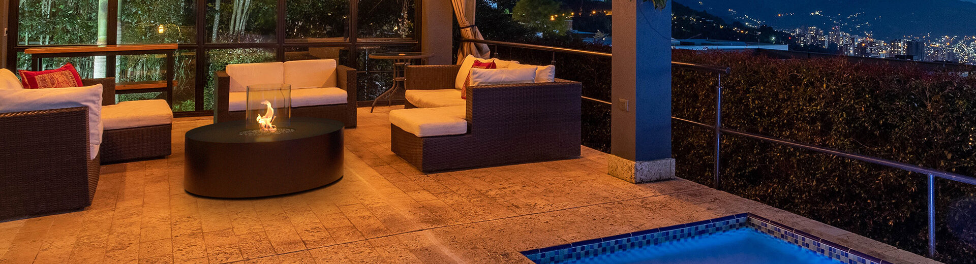 planikaGALIO FIRE PIT BLACK壁炉