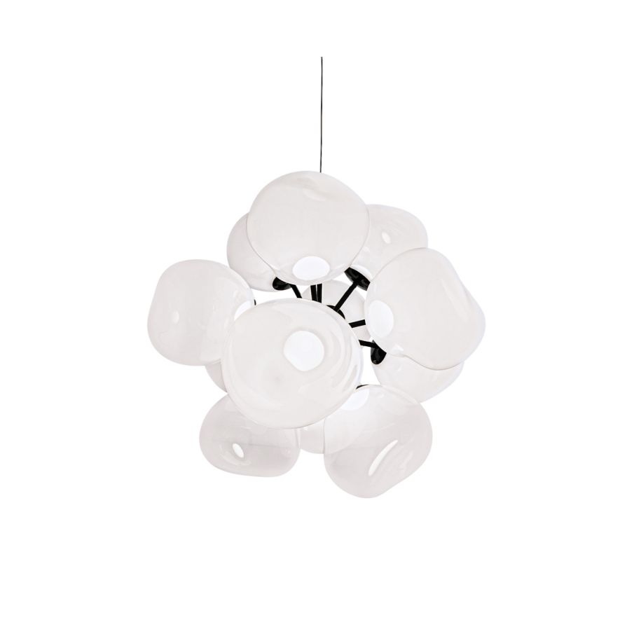 TOMDIXONMelt Burst Chandelier Opal LED吊灯