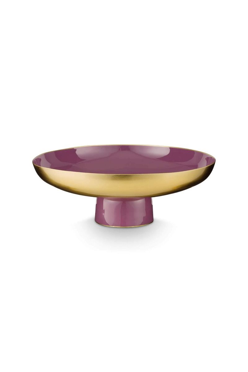 Pip StudioLow Tray Metal Lilac金属高脚托盘矮款